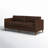 Clifford 87" Genuine Leather Custom Sofa-78694736