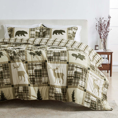 Microfiber Comforter Set with Shams