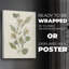 Pressed Arrangement III - Impression sur toile seulement - NON-CADRE