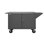 65'' W Steel Top Workbench with Wheels