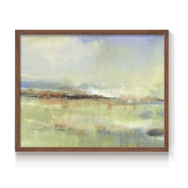 «Obfuscate I», reproduction encadrée, H 22 po x l 28 po, Noyer