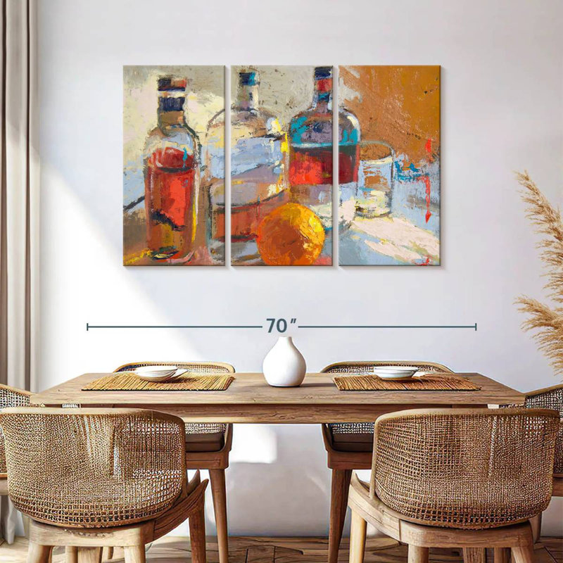 Yarlin Bourbon Lv¢Orange, 36" H x 57" W