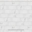 Carrelage en céramique blanc / gris 6 po x 1,25 po Classico Carrara