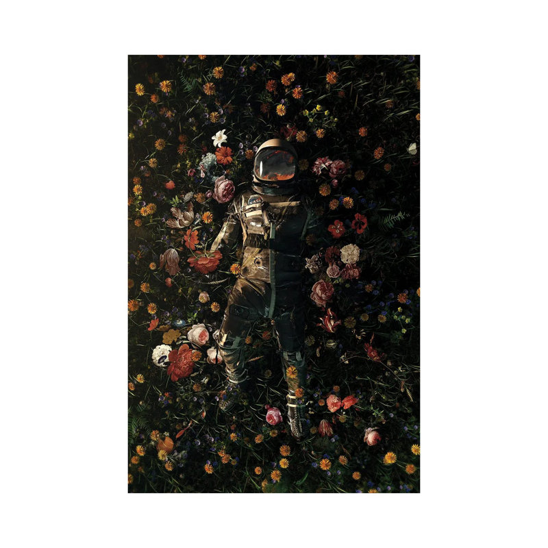 «Garden Delights» par Nicebleed, impression sur toile tendue, Toile tendue, H 26 po x l 18 po x P 1,5 po