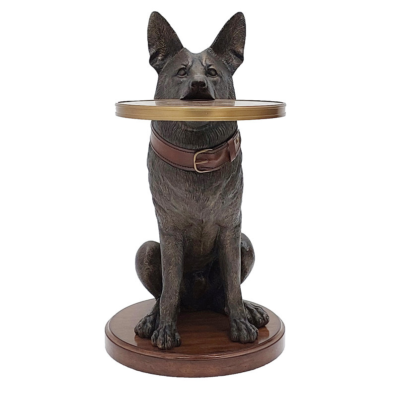 Solid Wood Tray Top End Table