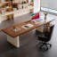 Bureau de direction 102,36 "en bois massif luxueux et haut de gamme-110257354
