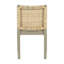 Ensemble de chaises de salle à manger en bois massif l 19,7 po x P 22,5 po x H 33,5 po Moon River