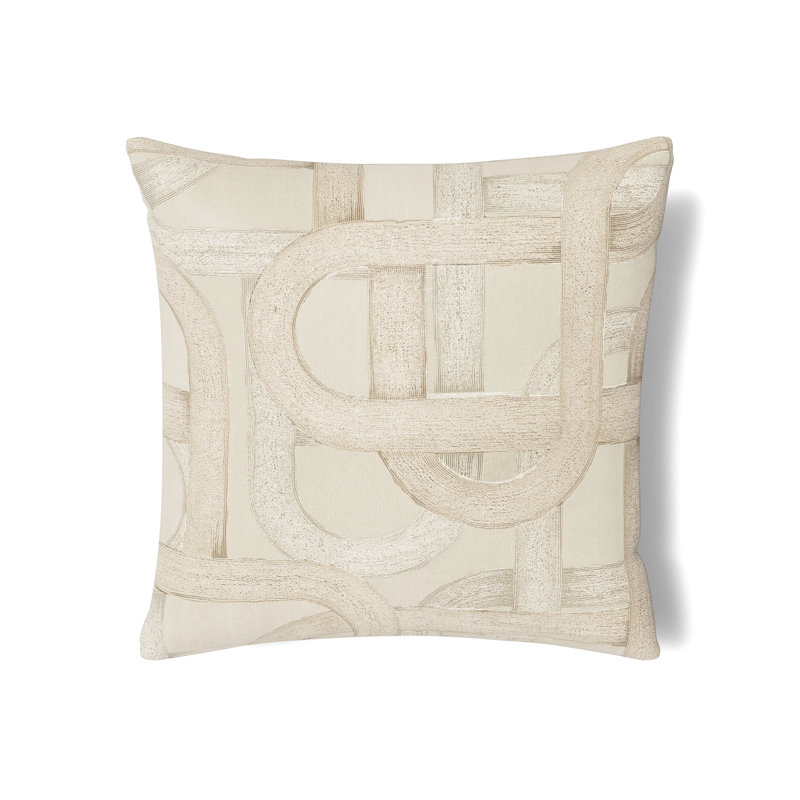 Interchange Pillow Sham, Euro, Ivory