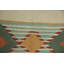 Striped Wool Kilim Oriental Area Rug 6x8