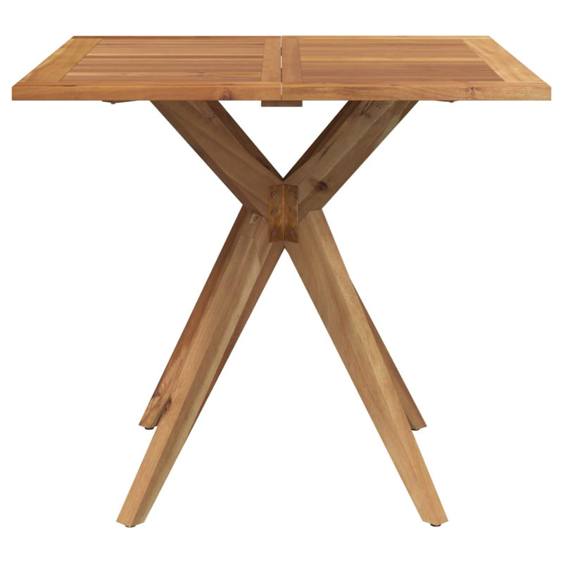 Solid Wood Patio Dining Set Table,