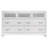 Aakriti 5-piece Eastern King Bedroom Set White-1589569881