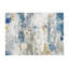 Tapis abstrait blanc cassé / bleu Elkmont-46033405