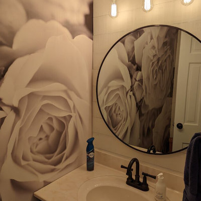 Miroir de salle de bain mural Katha