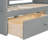 Twin Size Canopy Daybed with Storage Drawers, Space-Saving Design-1279826840