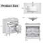 Meuble-lavabo simple 30 po avec comptoir en céramique-864304661
