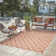 Paseo Gurseerit All-Weather Flatweave Indoor/Outdoor Area Rug, Red Beige Medallion Checkered – Patio, Deck, Porch & Living Room