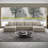 Upholstered Modular Sectional Sofa Couch