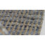Tapis naturel / bleu en jute / denim / coton tissé à la main Parkman-52459531