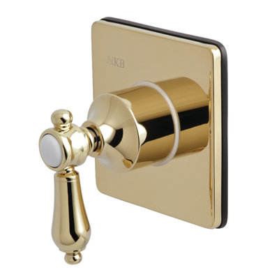 Kingston Brass Heirloom Single-Handle Wall Mount Three-Way Diverter Valve with Trim Kit