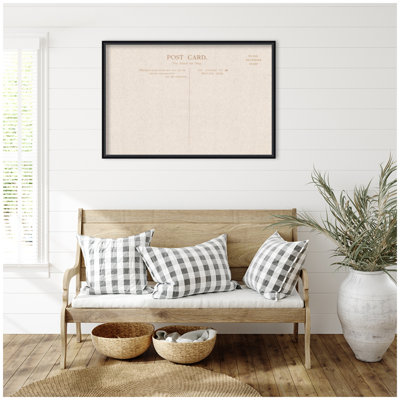 Tableau d'affichage en lin encadré en tissu