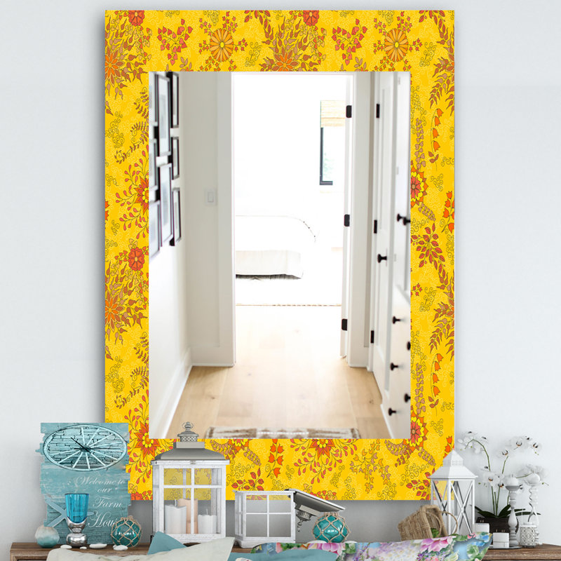 Miroir mural 2 humeurs, H 39,4 po x l 29,5 po