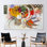 «Wassily Kandinsky Dominant Curve 3D», art mural abstrait moderne