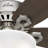 42" Builder 5 - Blade Standard Ceiling Fan with Pull Chain and Light Kit Included-56397230