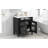 Modern Bathroom Storage Cabinet with Top Sink and a Tip-out Drawer