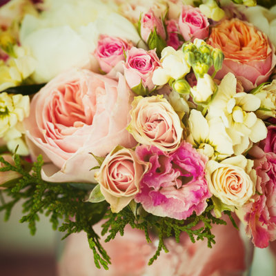 Bouquet sur toile par Dariazu, photographie