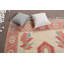 Grands tapis de 5,5 x 7,6 pi, tapis turc, tapis rétro, tapis de luxe, tapis antiques, tapis froids beiges