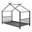 Lit plateforme en métal-713288650