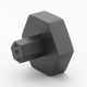 1 1/2" Length Geometric Knob Multipack