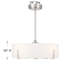Mansell 4-Light Fan D'Lier in Satin Nickel-1568143138