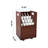 20-Slot Mobile Rolling Wood Blueprint Roll File Large Document Organizer-98610788