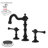 Widespread 2-handle Bathroom Faucet with Drain Assembly-94339885