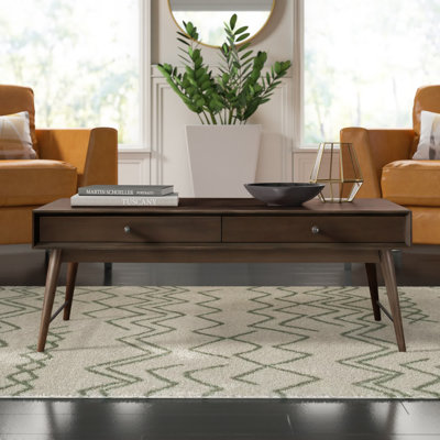 Andersen Solid Wood Top Single Coffee Table