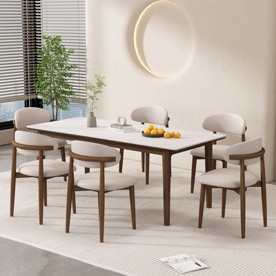 Ensemble de table de salle à manger pour 6 personnes