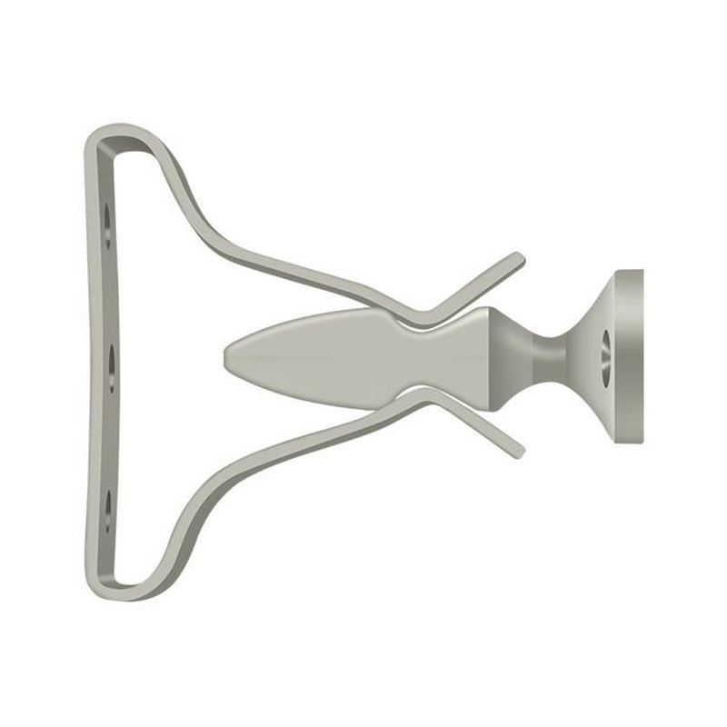 Brass Shutter / Door Accessory, Brushed Nickel