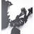 Weather Resistant Metal People Garden Stake
