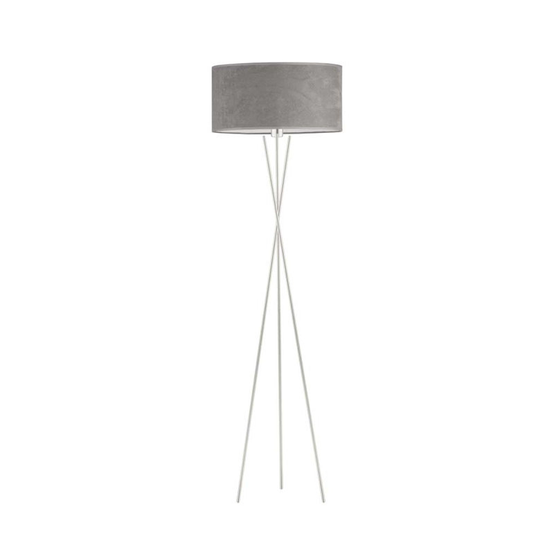 Cormican 160cm Tripod Floor Lamp, White, Grey