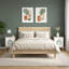  Bedside Cabinet Sonoma Oak Engineered Wood Nightstand Bedroom Furniture