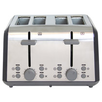 Chef'sChoice 4-Slice, Wide Slot Gourmezza Toaster, 1500W Matte