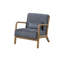 Fauteuil d'appoint gris foncé