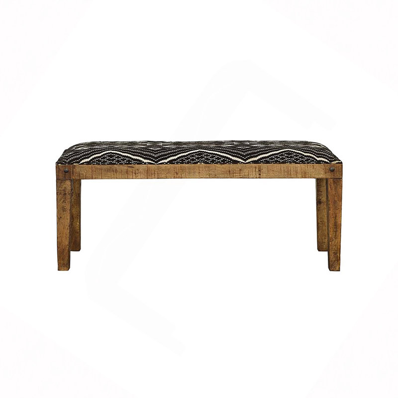 Banc rembourré