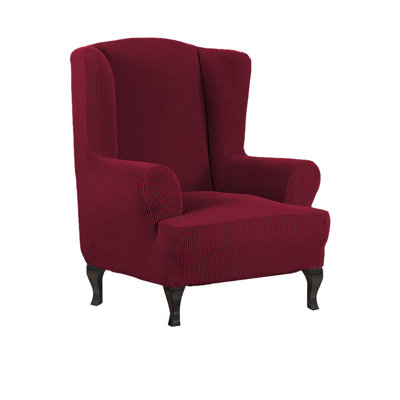 T-Cushion Wingback Slipcover