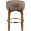 Tabouret de comptoir rembourré en tissu Maud-121555415-137995640