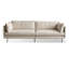Canapé modulaire blanc en similicuir-1525461288