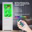 165*60*35cm Large Display Cabinet with RGB Colour Variations and Tempered Glass Shelves-666896161