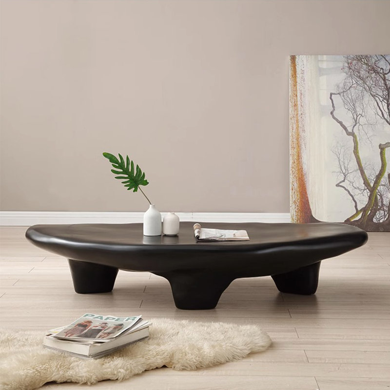 Table basse style italien, H 11,8 po x L 59 po x l 33,4 po