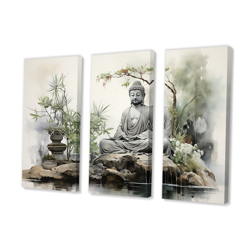 Ensemble de salon Zen Garden I - Bouddhisme, H 40 po x l 60 po